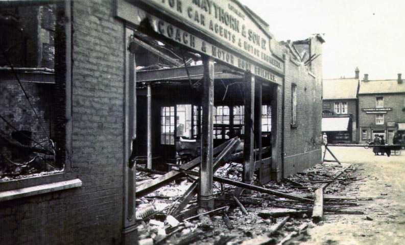 The Morning after Maythorn's 1923 Fire